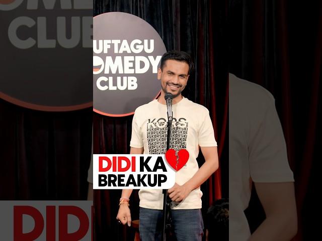 Didi Ka Breakup | Crowd Work Stand Up Comedy By Vikas Kush Sharma #shorts #standupcomedy