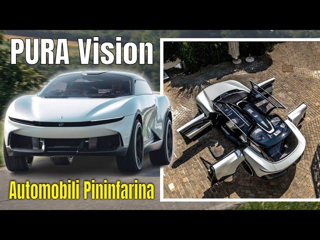 PURA Vision design concept by Automobili Pininfarina