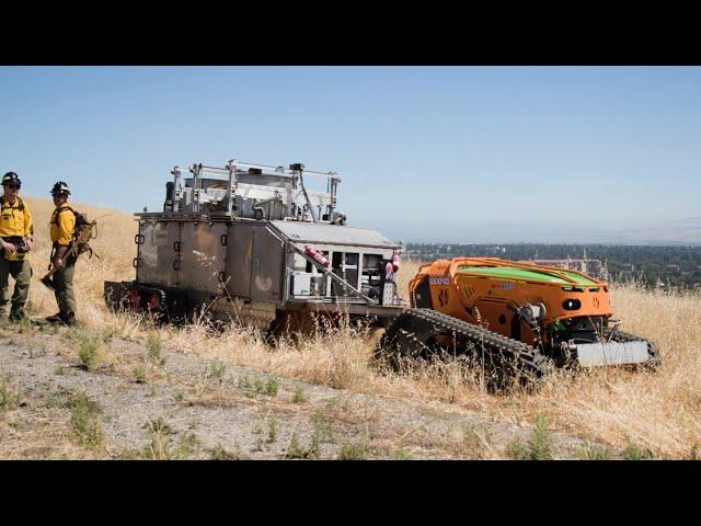 Stanford wildfire resilience and the BurnBot