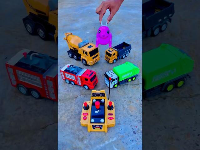 Remote wala char truck ek sath drive | #shorts