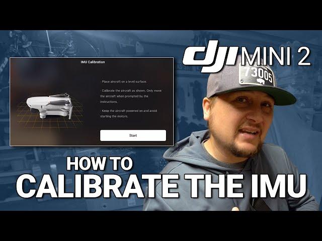 DJI Mini 2 / How to CALIBRATE the IMU (Tutorial)