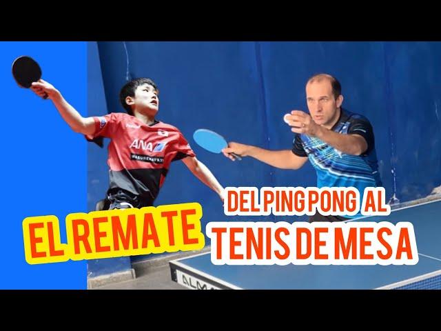 Te enseño a rematar en TENIS DE MESA | #tenisdemesa #pingpong