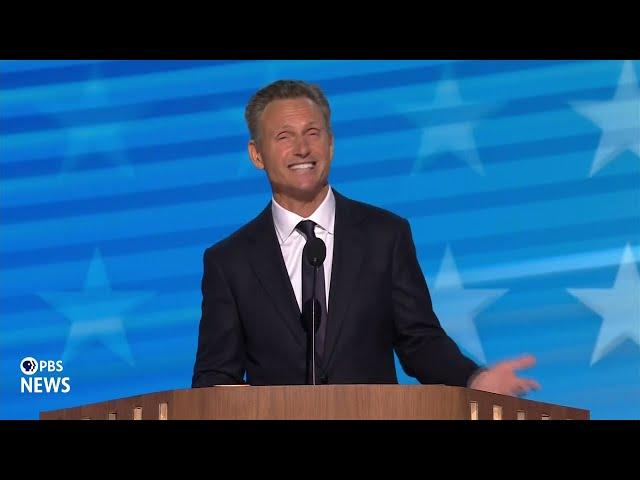 WATCH: ‘Scandal’ star Tony Goldwyn speaks at 2024 Democratic National Convention | 2024 DNC Night 1