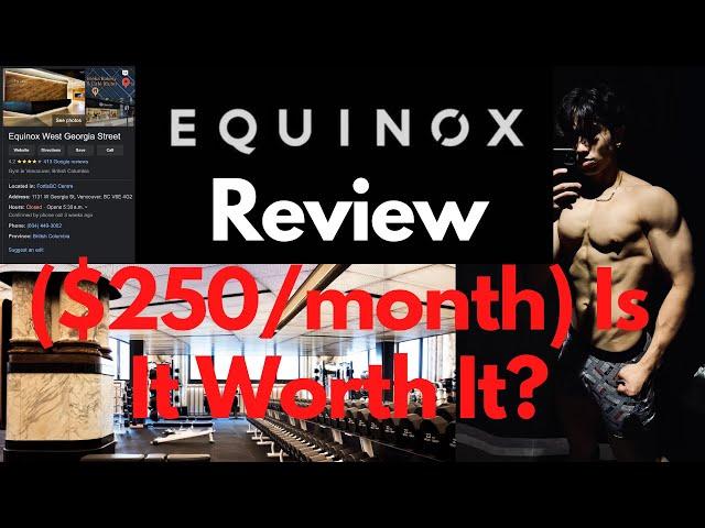 Equinox Gym Review ($250/month)  Is It Worth It #vlog #gym