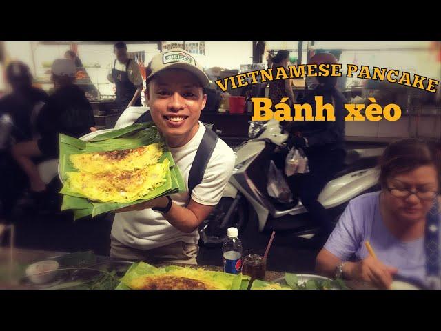 The BEST Vietnamese PANCAKE in Ho Chi Minh City - BÁNH XÈO BÀ CHIỂU | Long Nguyen Channel