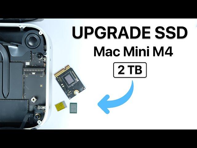 Cara Upgrade SSD Mac Mini M4