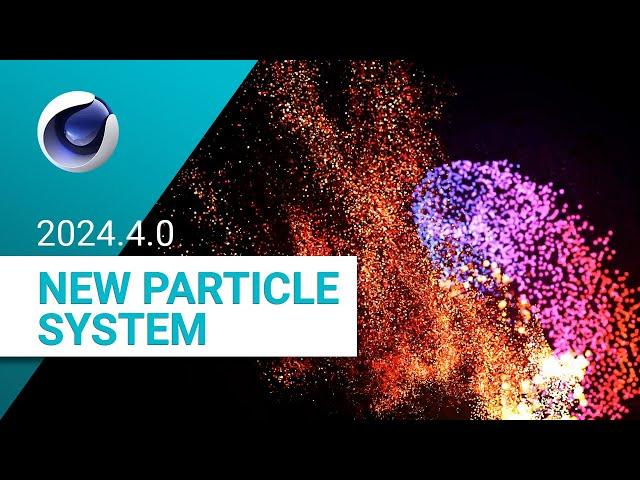 The New Particle System in Cinema 4D