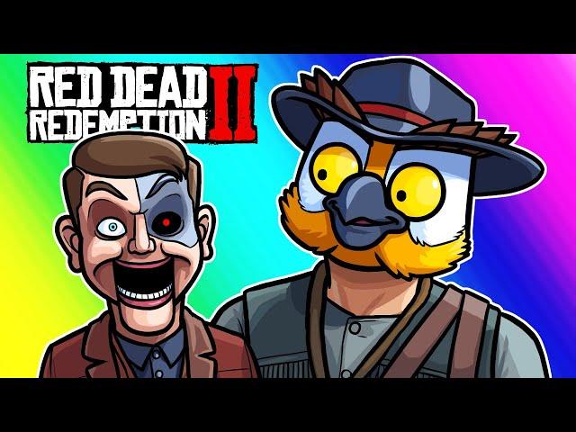 Red Dead Redemption 2 - Al Horsey and Terroriser's Puppet Face! (Funny Moments and Fails)