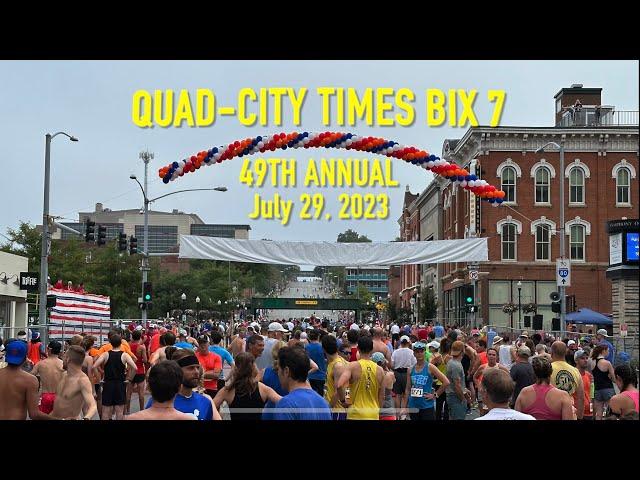 Quad-City Times BIX 7 - 49th Annual 2023 (full race)