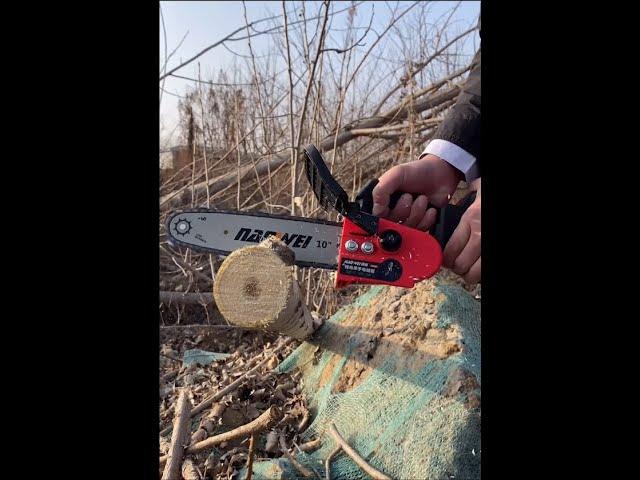 NANWEI Brushless Chainsaw 10 inch electric cordless 21V motor high power garden tool