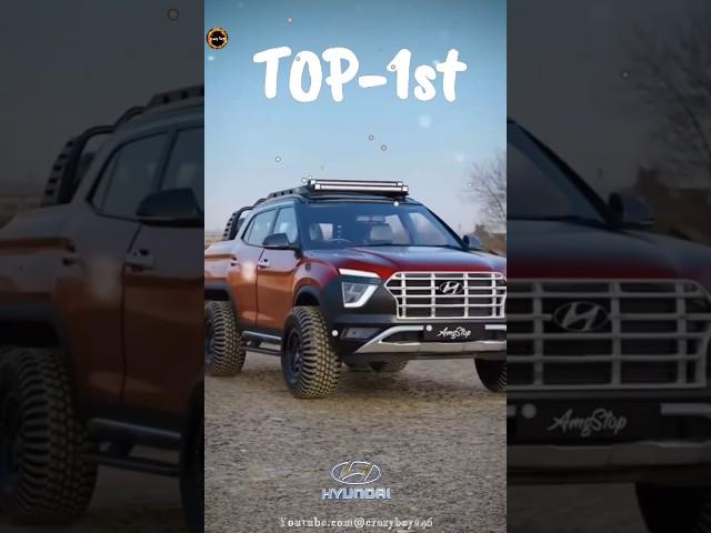 TOP-3 Modified Hyundai cars #shorts_feed #viral#modified creta