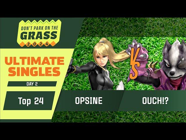 Opsine (Zero Suit Samus) vs Ouch!? (Wolf) - DPG 2024 - Ultimate Singles: Losers Top 24