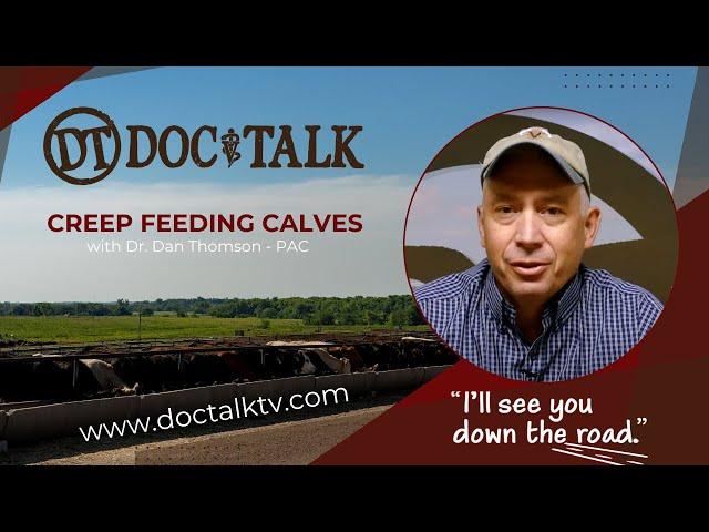 DocTalk Ep 576 - Creep Feed for Calves with Dr. Dan Thomson