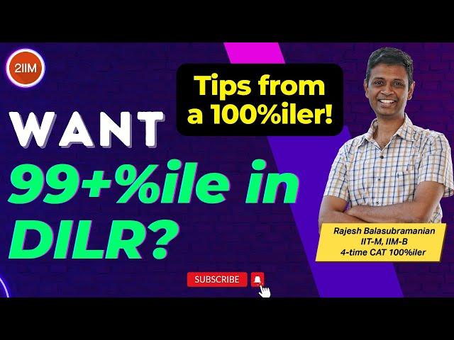 How to Start DILR Prep for CAT | CAT 2023 DILR | Beginner's Strategies | 2IIM CAT Preparation