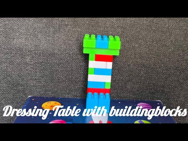 Satisfying DIY blocks Dressing Table|Satisfying DIY buildingblocks|Blocktoys|Blockgames|Blocks