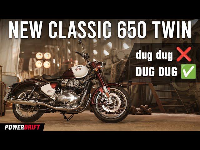 Royal Enfield Classic 650 Twin | The Thump Got Bigger | PowerDrift