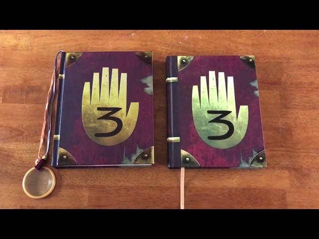 Gravity Falls Journal 3 Limited Blacklight vs. Standard Edition