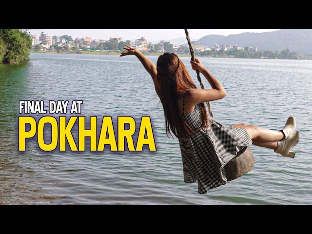 POKHARA VLOG FINAL DAY | KRAZY GECKO & FEWA LAKE