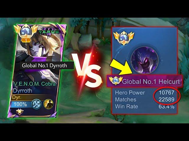 DYR vs TOP 1 GLOBAL HELCURT!! 22K MATCHES ️