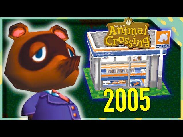 How Animal Crossing Shops Evolved Through The Years - Evolution Of Nook's Cranny Store