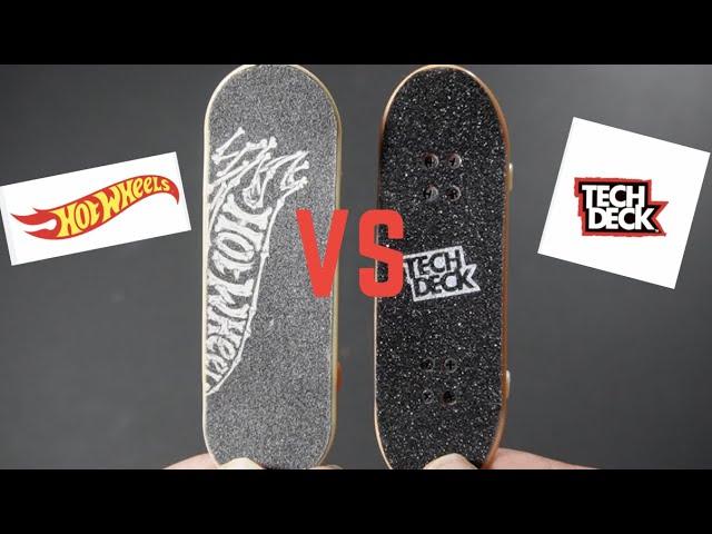 Tech Deck VS Hotwheels (sesh)