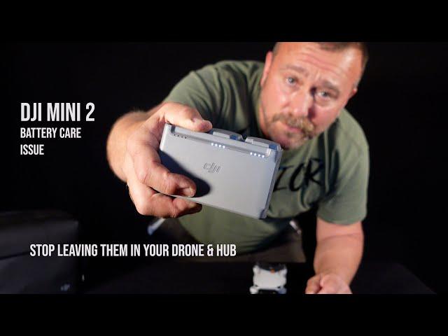 DJI Mini 2: Storing Batteries in the Drone or Hub?  Don't!  Intelligent Battery Failure *NOW FIXED*