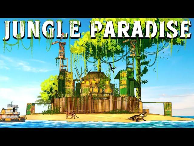 Building the PERFECT Jungle Paradise - (Rust Movie)
