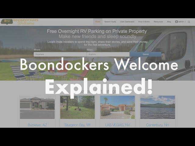 Boondockers Welcome  Explained