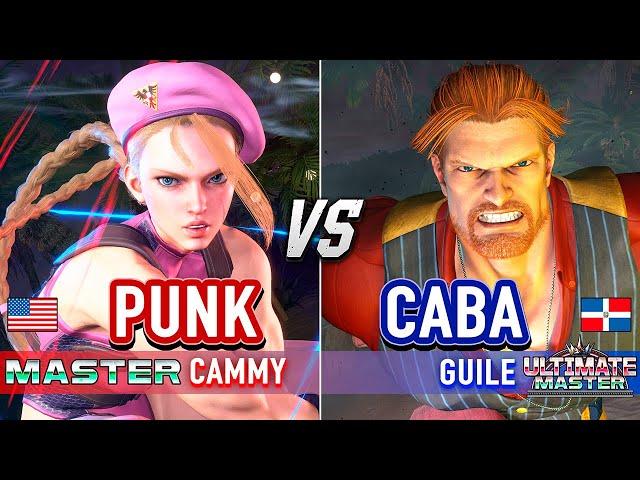 SF6  PUNK (Cammy) vs CABA (Guile)  Street Fighter 6 High Level Gameplay