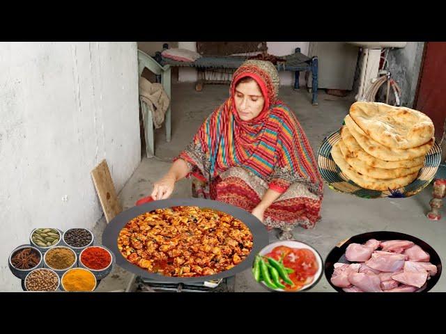 Village Life || Sham Ka Khane Tawa Fry Chiken Tandoori Roti Ke Sath || irmas family vlog