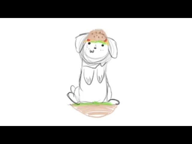 Cute dog Whopper animation meme | made by my friend! LOOK AT DESCRIPTION TO GET TO HER CHANNEL!!