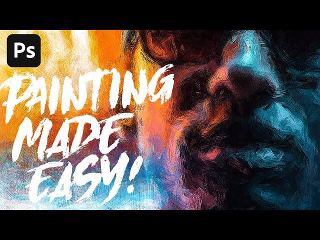 Anyone can create incredible paintings in Photoshop with a single tool!