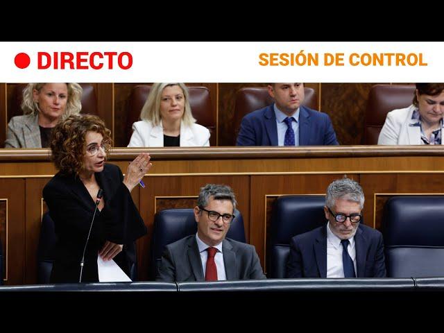 CONGRESO: SESIÓN DE CONTROL al GOBIERNO en la CÁMARA BAJA | RTVE Noticias