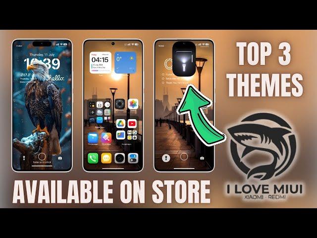 iOS 18 Theme Global Version For Xiaomi HyperOS | Top 3 Global Themes | I Love Miui