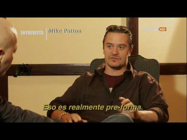 Mike Patton entrevista - Chile 2011 Séptimo Vicio [HD] 720p (Interview)