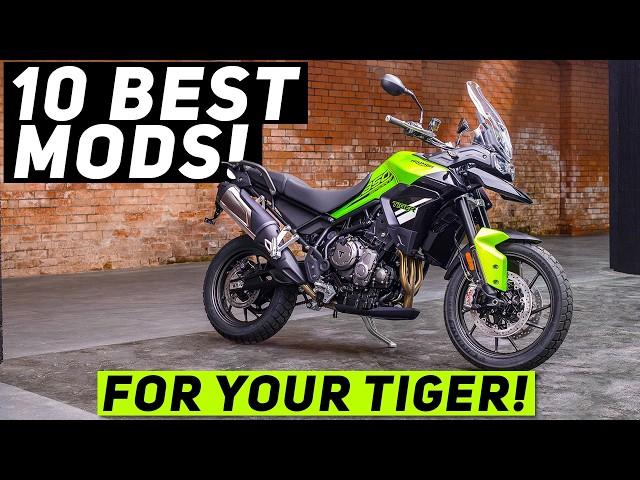 10 AWESOME Upgrades For Your Triumph Tiger 850 Sport!