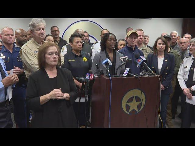 Louisiana leaders give an update on Bourbon Street Attack