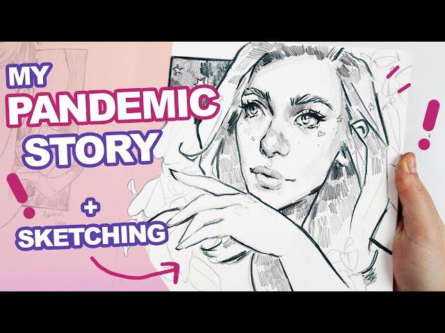 Travelling during a PANDEMIC? (My Story + Sketchbook Session)