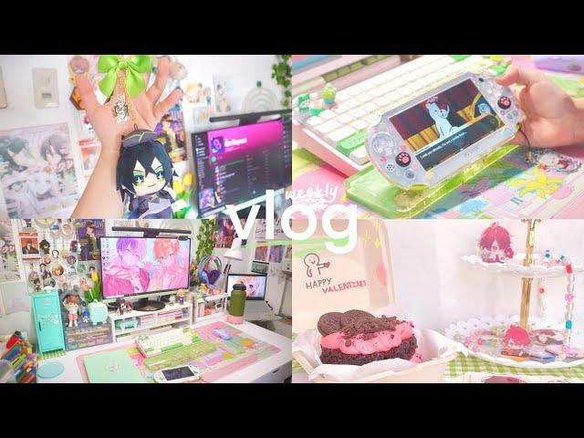 weekly vlog   sembreak, merch haul, watching anime, playing danganronpa