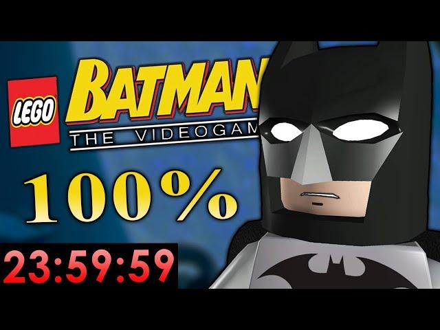 I Gave Myself 24 Hours to 100% Lego Batman