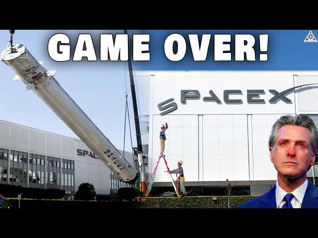 SpaceX Just Humiliated the Cali for their Dumb Act By Moving Out...