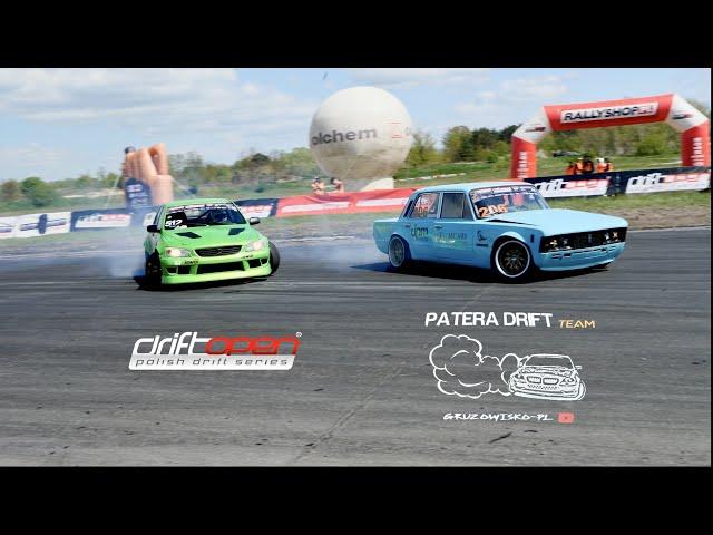 Drift Fiat 125p (BMW E36) 2.8 250KM M52b28 PA TERA Drift Open Motopark Toruń