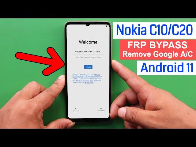 Nokia C10/C20 Frp Bypass Android 11 Without Pc New Method 100% Working