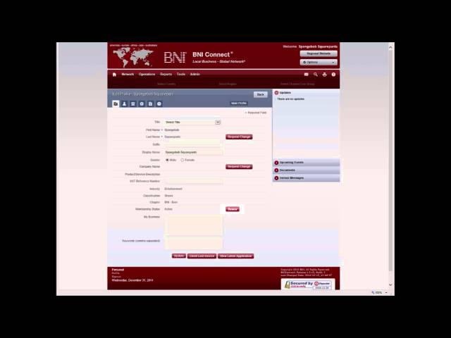 BNI Connect Educational Moment - Renewing Your Membership Online