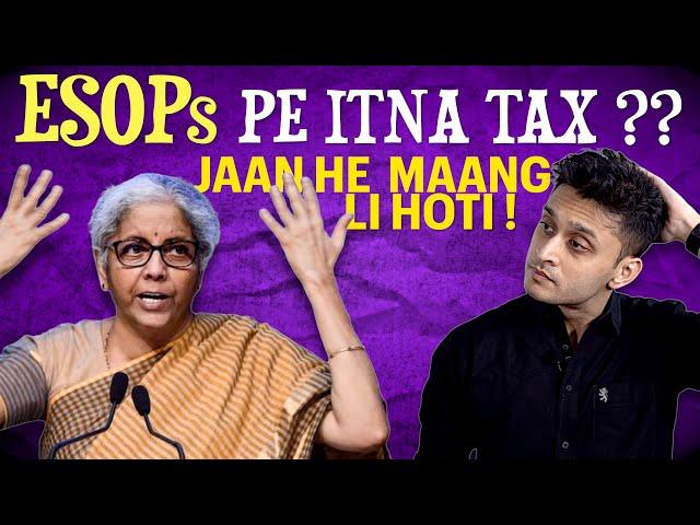 Taxability Of ESOPs In Income Tax | CA INTER TAX | CA Rohan Gupta