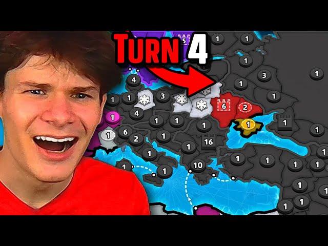 Insane Europe Snowball! -RISK