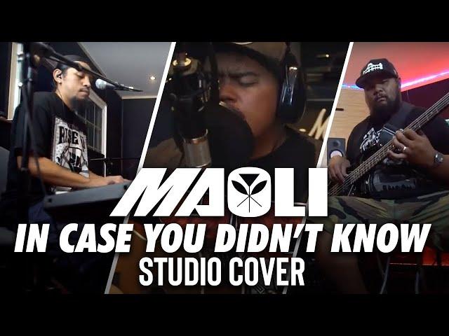 Maoli - In Case You Didn't Know (Live)