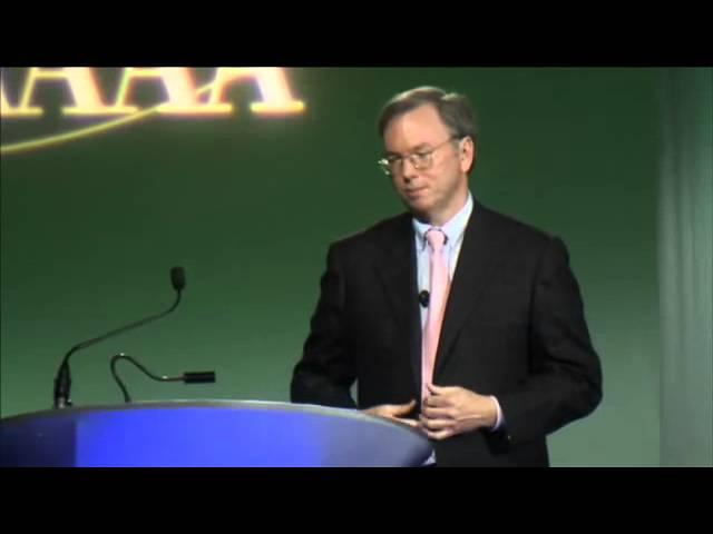 Eric Schmidt at American Association of Advertising Agencies