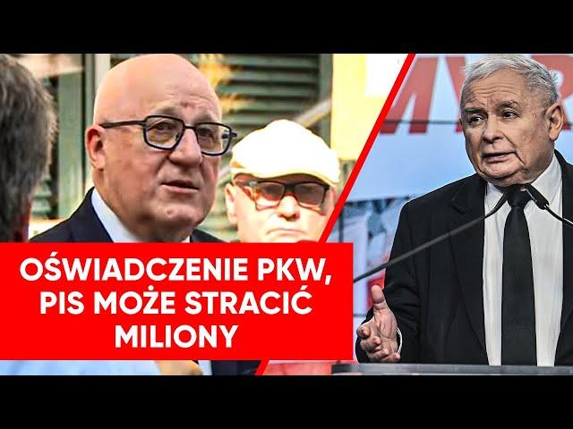 Ważą się losy PiS. Oświadczenie przewodniczącego PKW ws. subwencji PiS