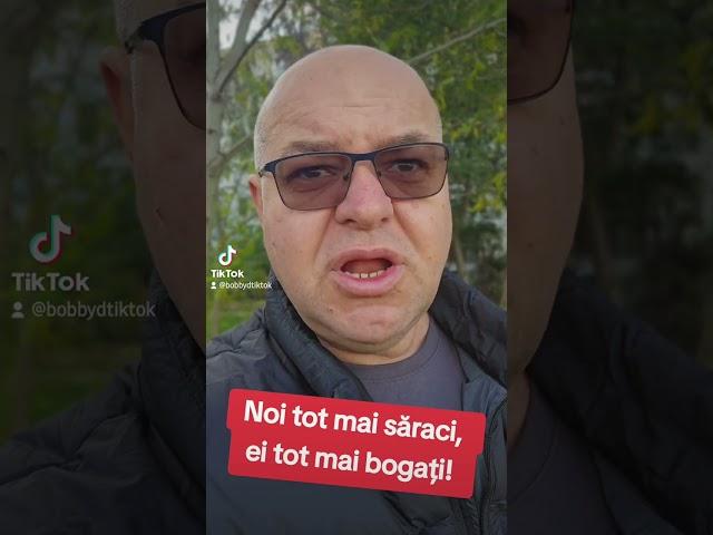 Ei mai bogați, noi mai săraci...